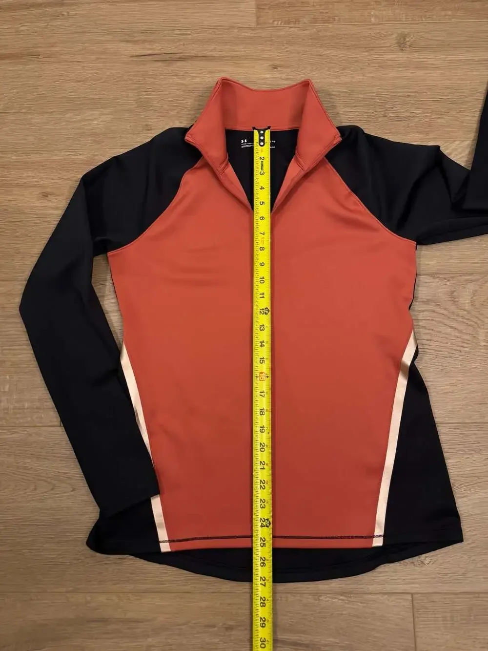 Under Armour Women's ColdGear Colorblock 1/2 Zip Pullover Size Large - Picture 11 of 16